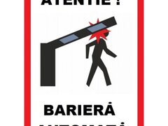 Placuta pentru bariera automata